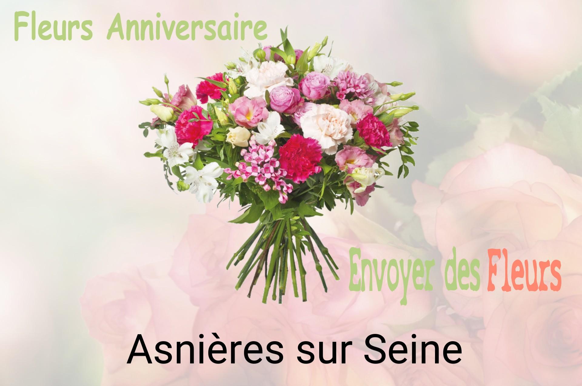 Bouquet de fleurs d’anniversaire livré à Asnières-sur-Seine