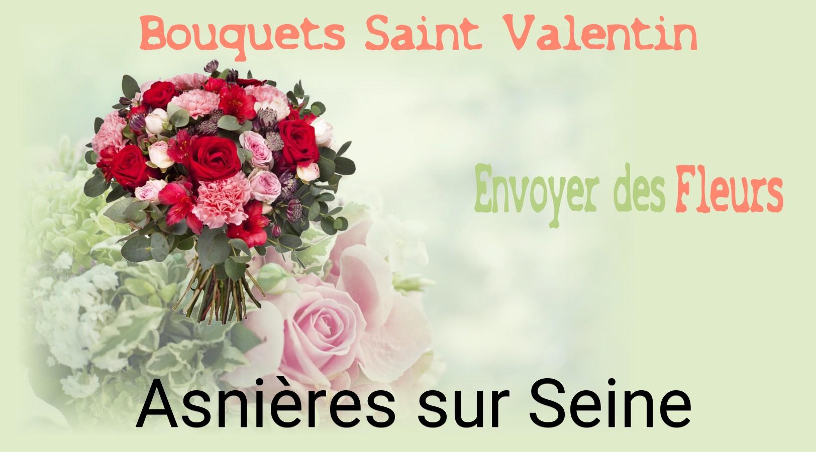 Roses de Saint-Valentin livrées à Asnières-sur-Seine